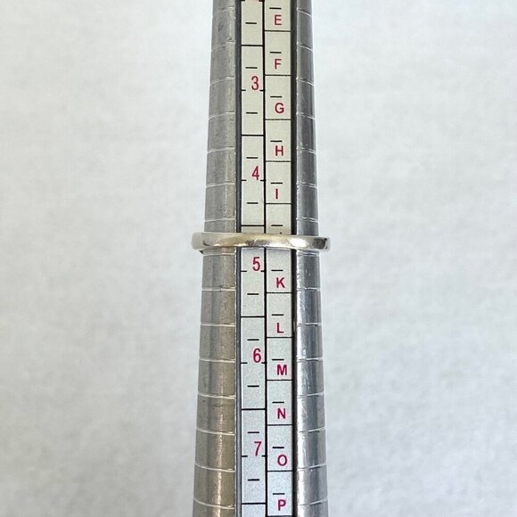 Sterling Silver 925 STS Chuck Clemency Oval Peridot 3 Stone Ring Sz 4.75 - Picture 9 of 16